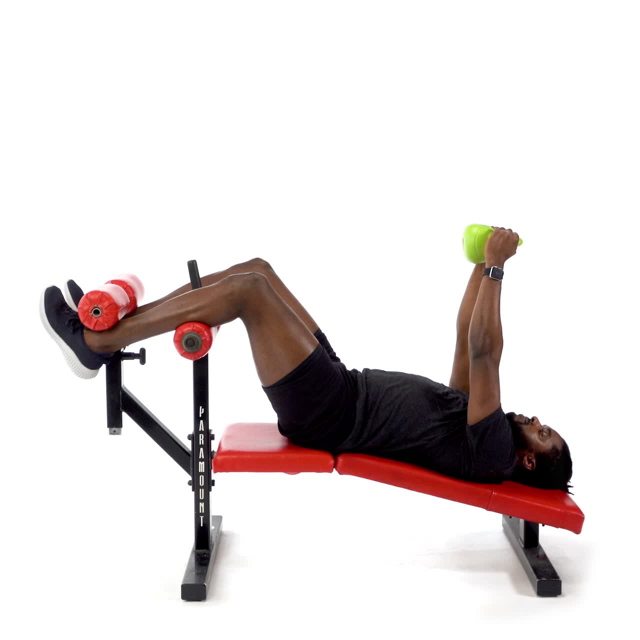 Kettlebell Decline Sit Up with trainwell