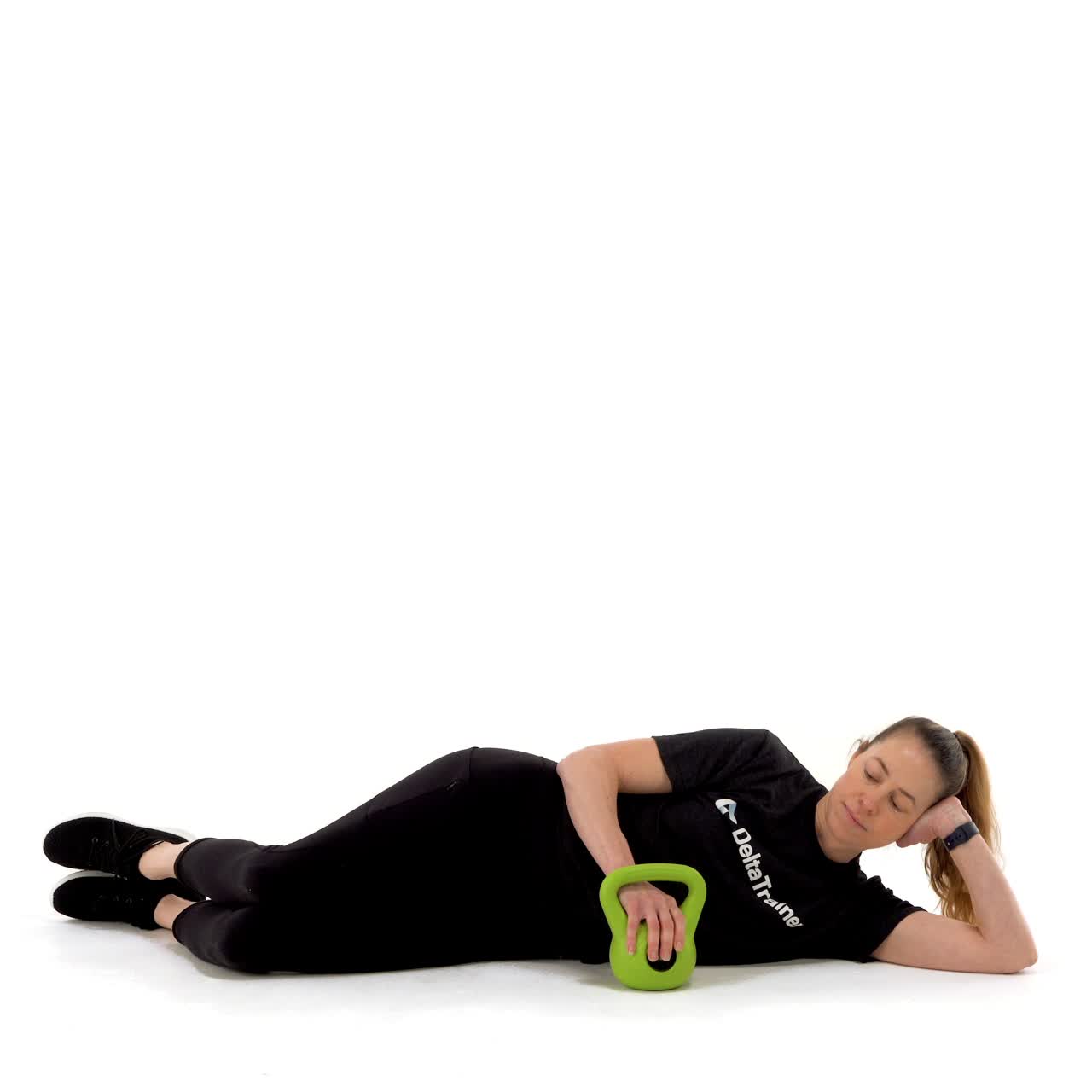 Single Kettlebell External Rotation with trainwell