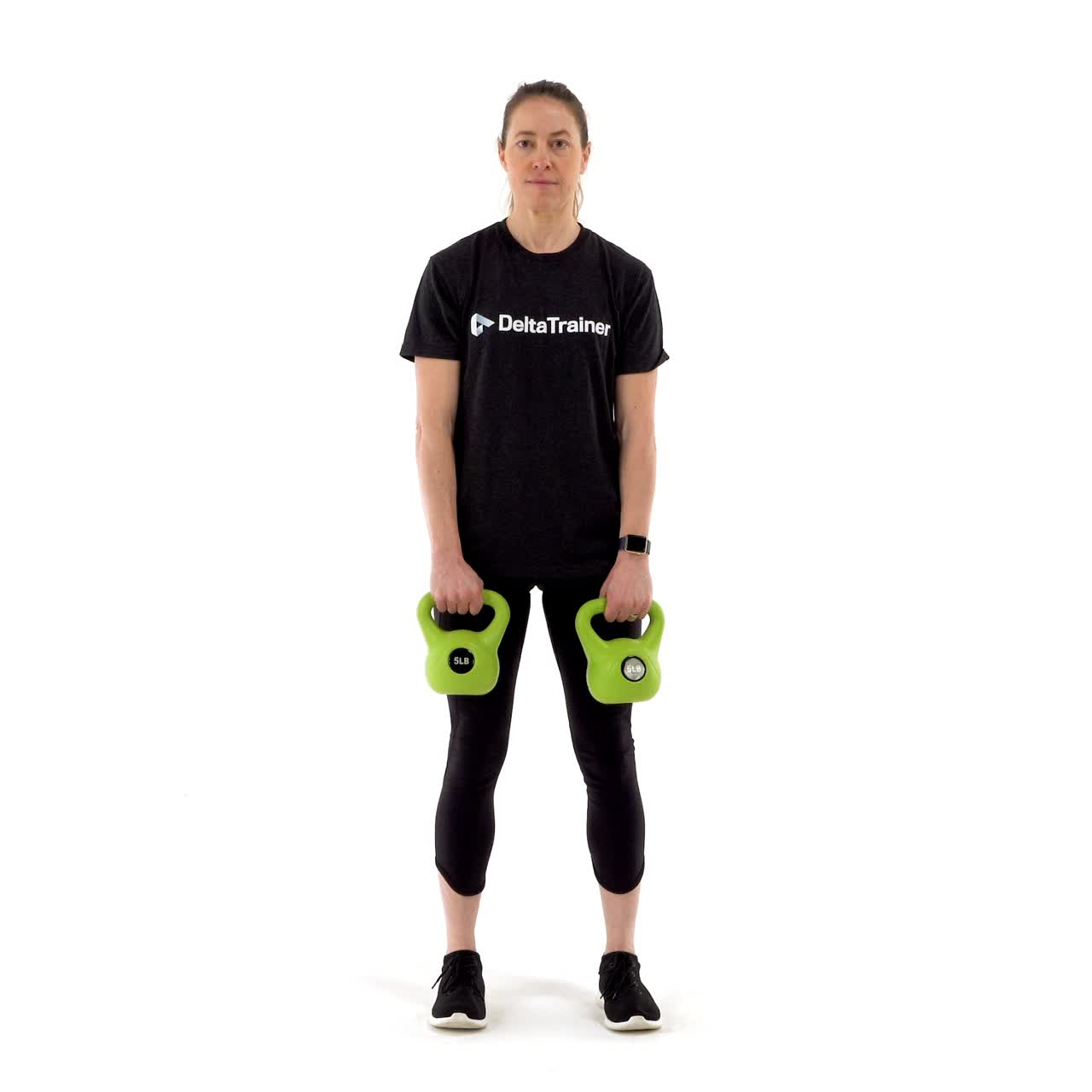 Kettlebell Front Raise with trainwell