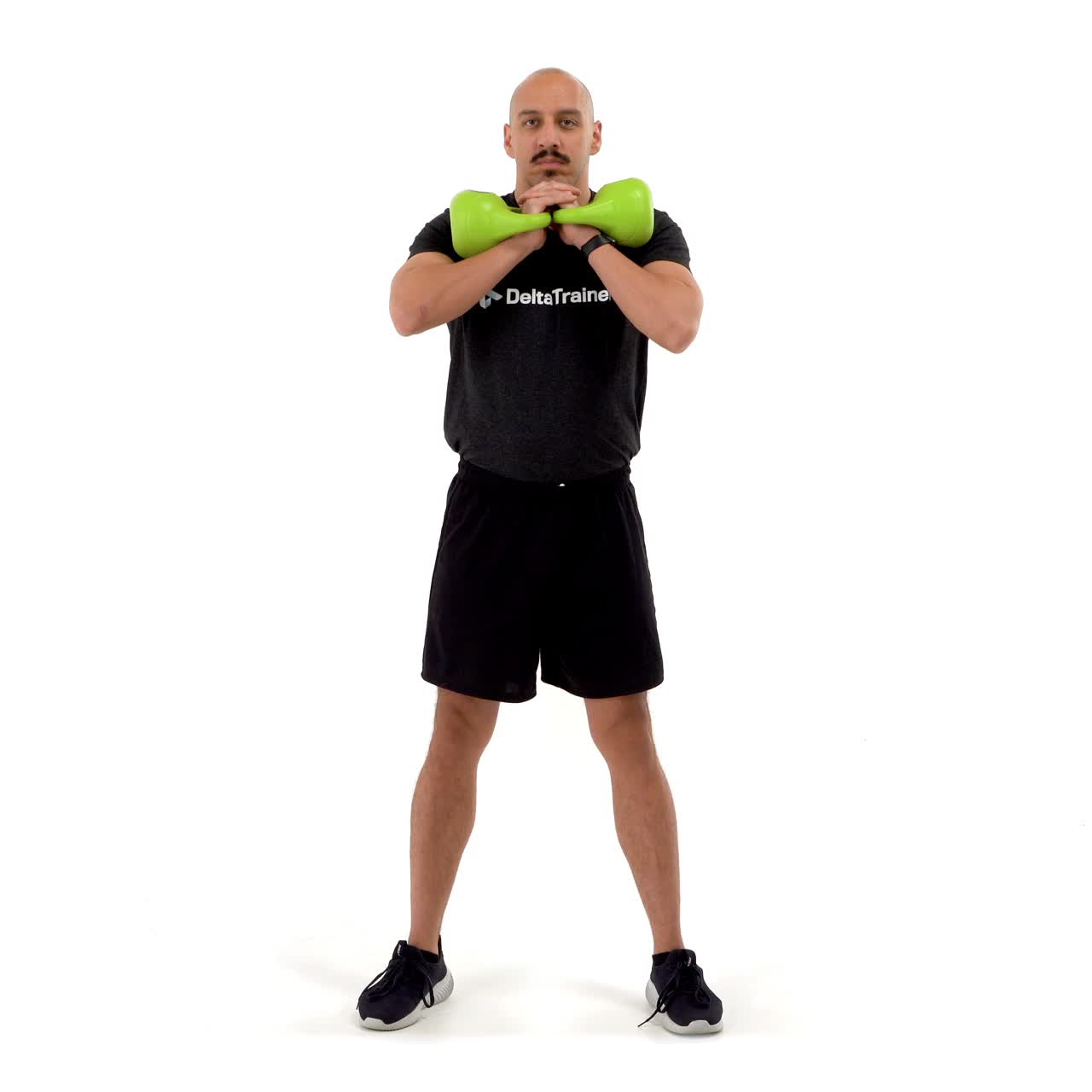 Kettlebell Front Squat with trainwell