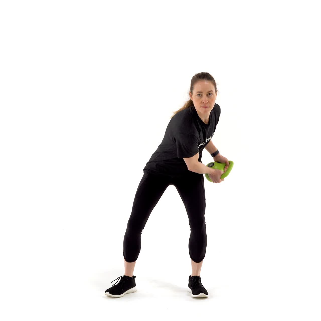 Single Kettlebell Lumberjack Squat with trainwell