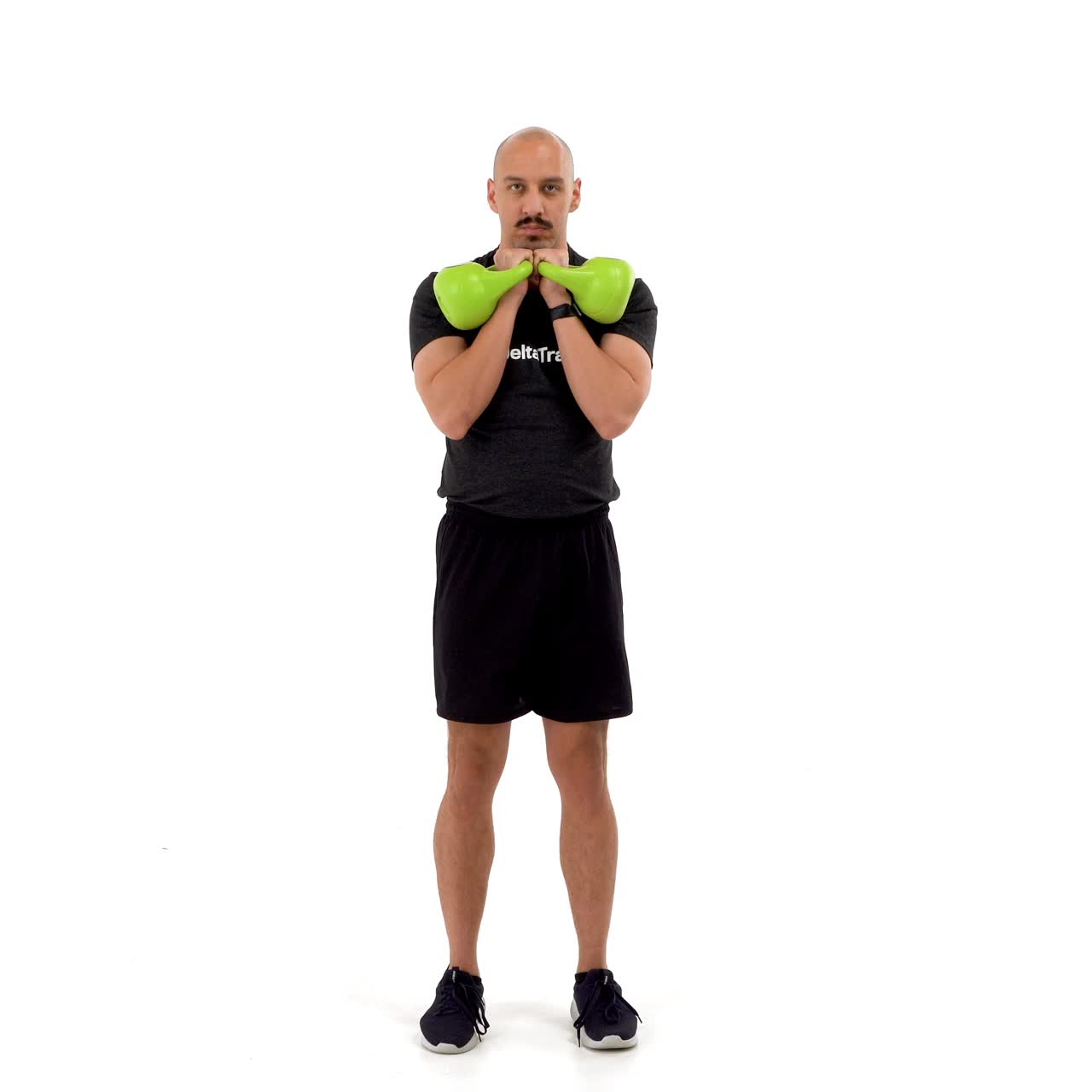 Kettlebell Lunge And Press with trainwell