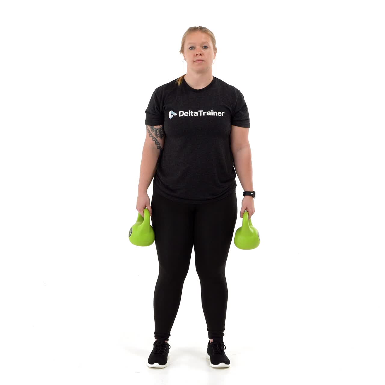 Kettlebell Lunge To Donkey Kick with trainwell