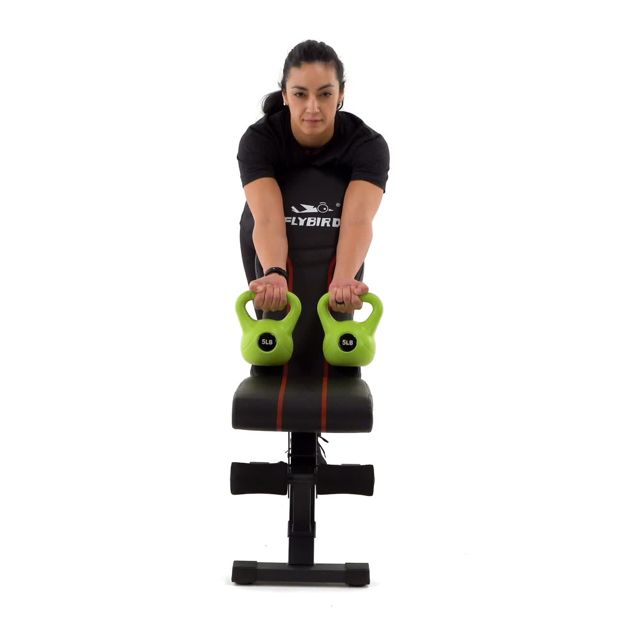 Kettlebell Preacher Curl with trainwell