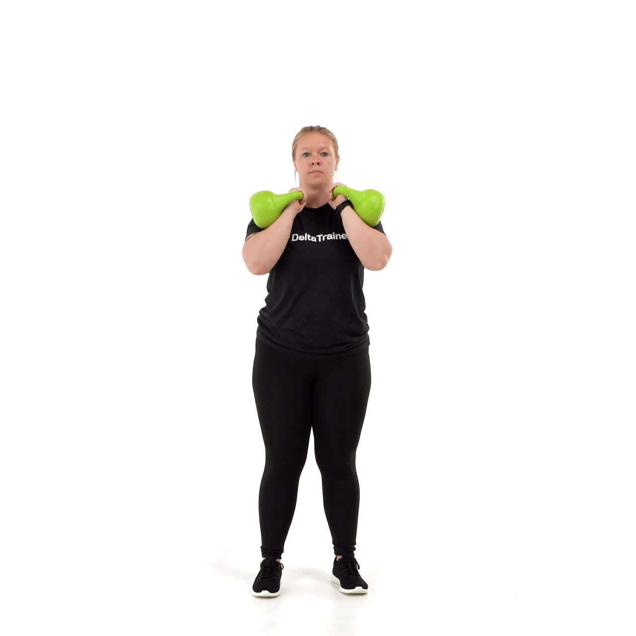 Kettlebell Push Press with trainwell