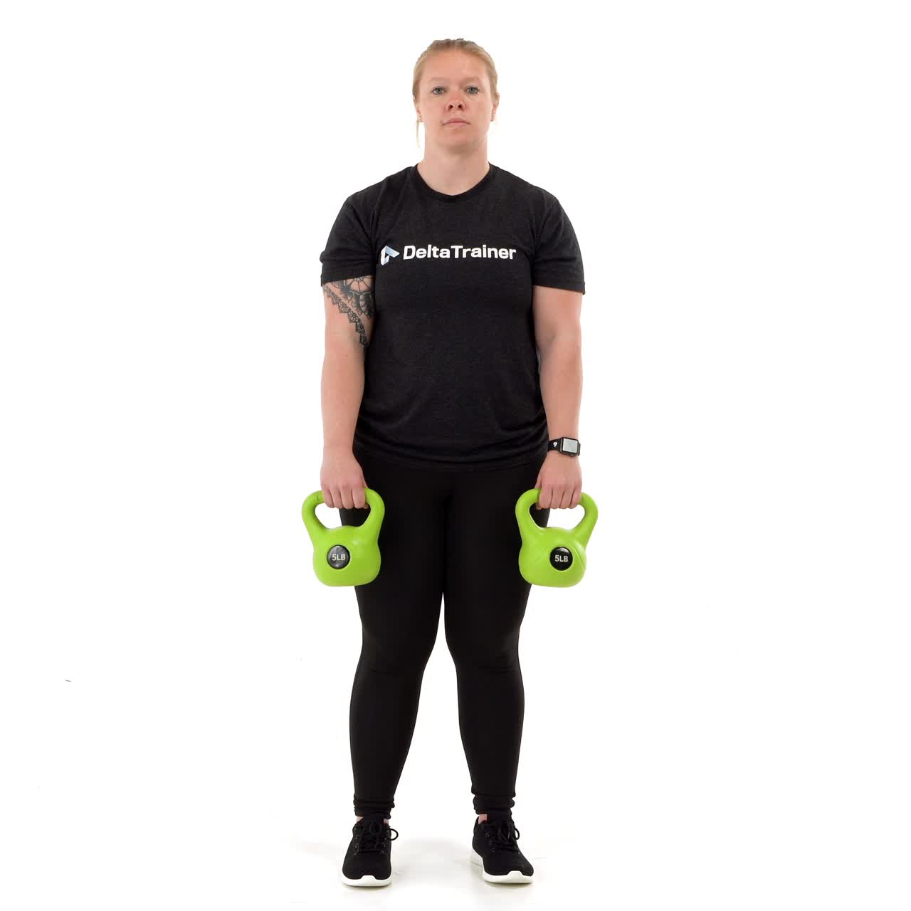 Kettlebell Reverse Curl with trainwell