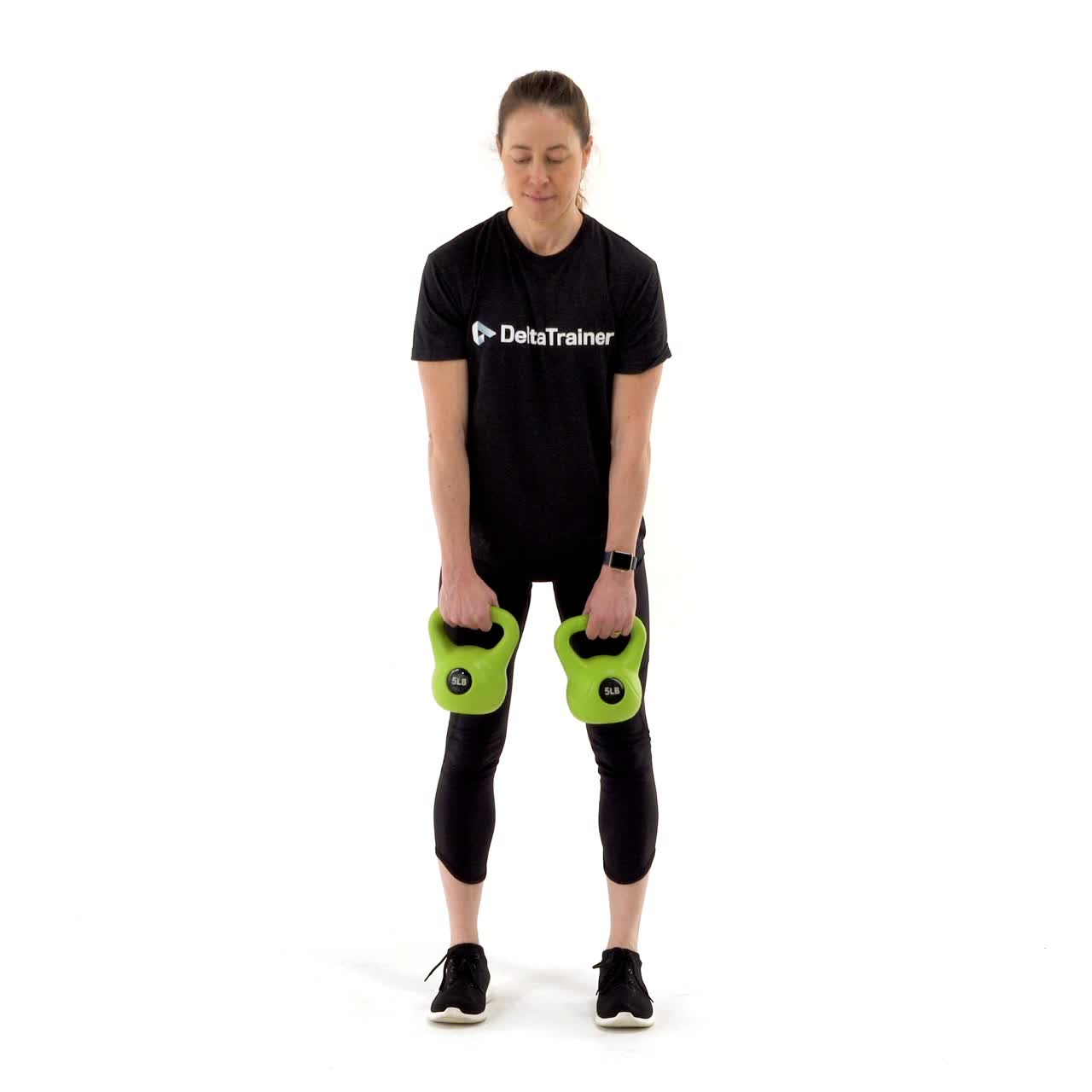 Kettlebell Romanian Deadlift with trainwell