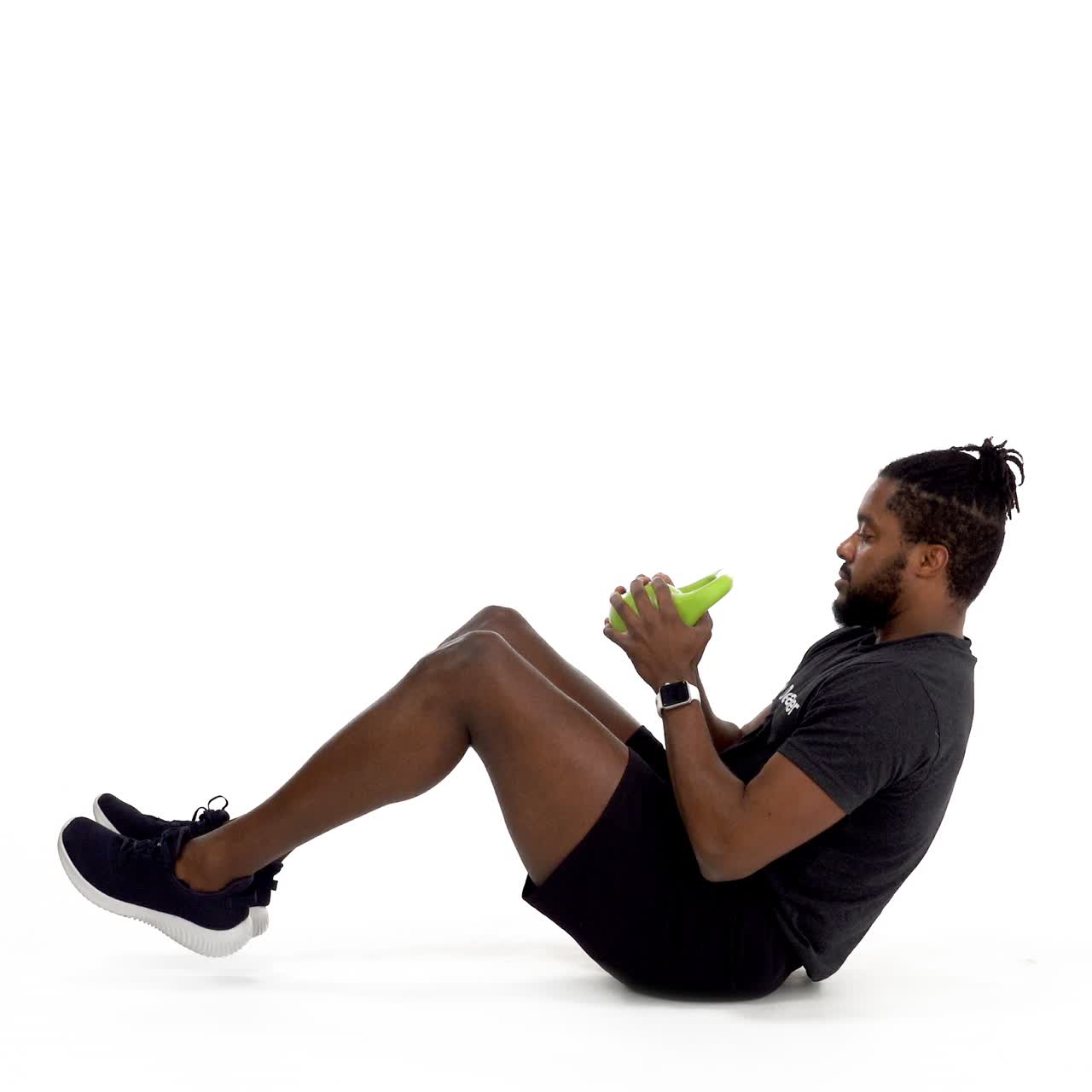 Single Kettlebell Russian Twist with trainwell