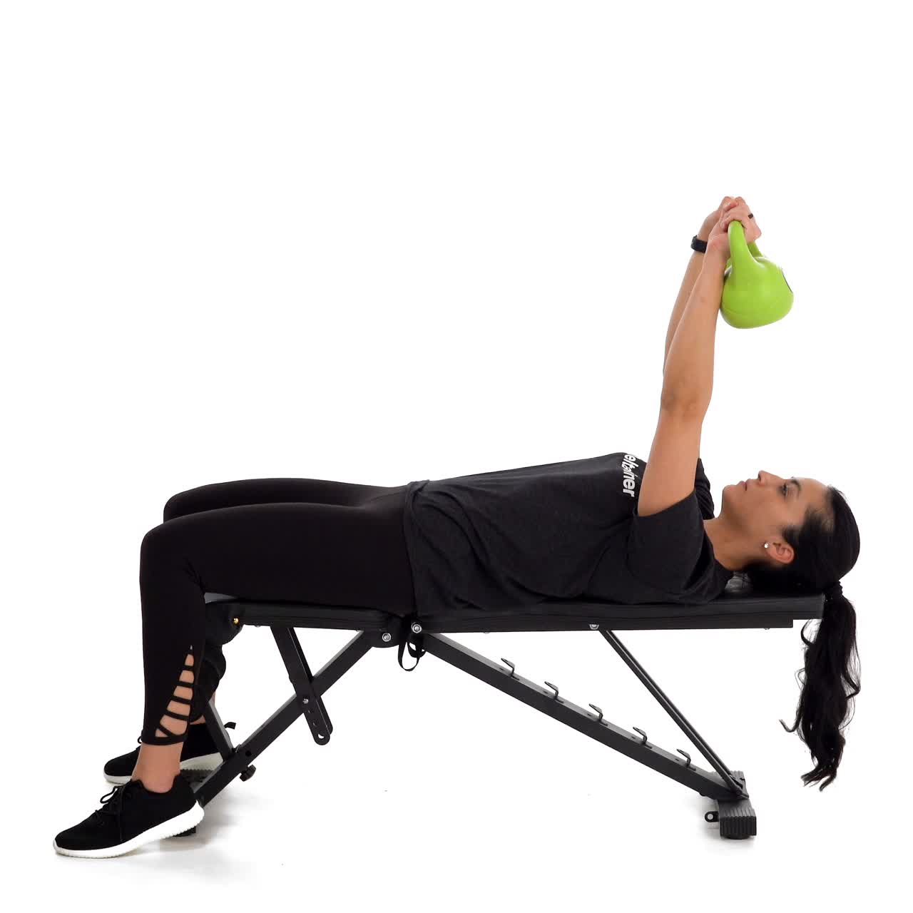 Kettlebell Skull Crusher with trainwell