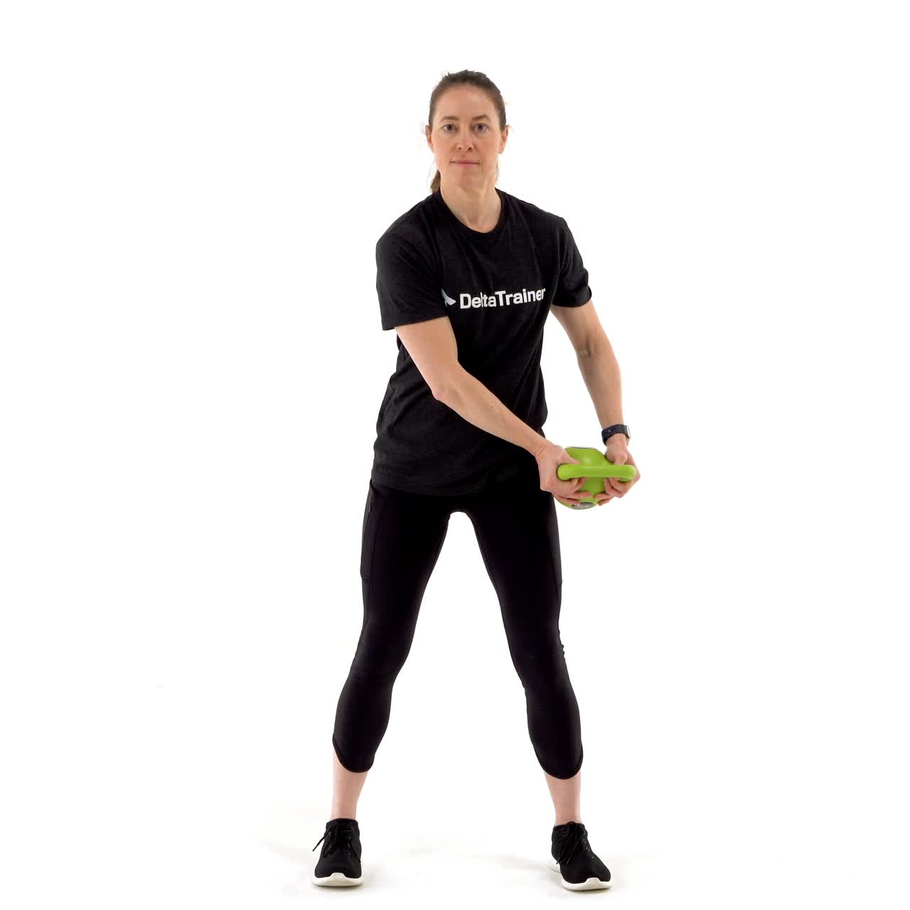 Single Kettlebell Standing Lumberjack with trainwell