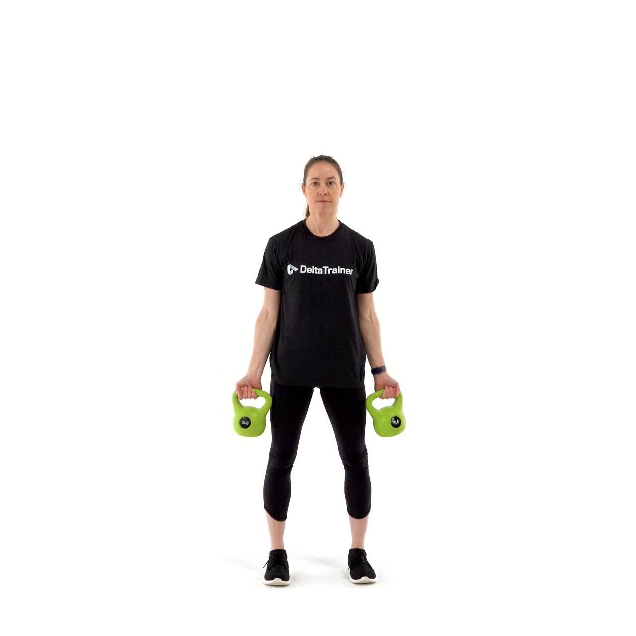 Kettlebell Standing Snow Angel with trainwell