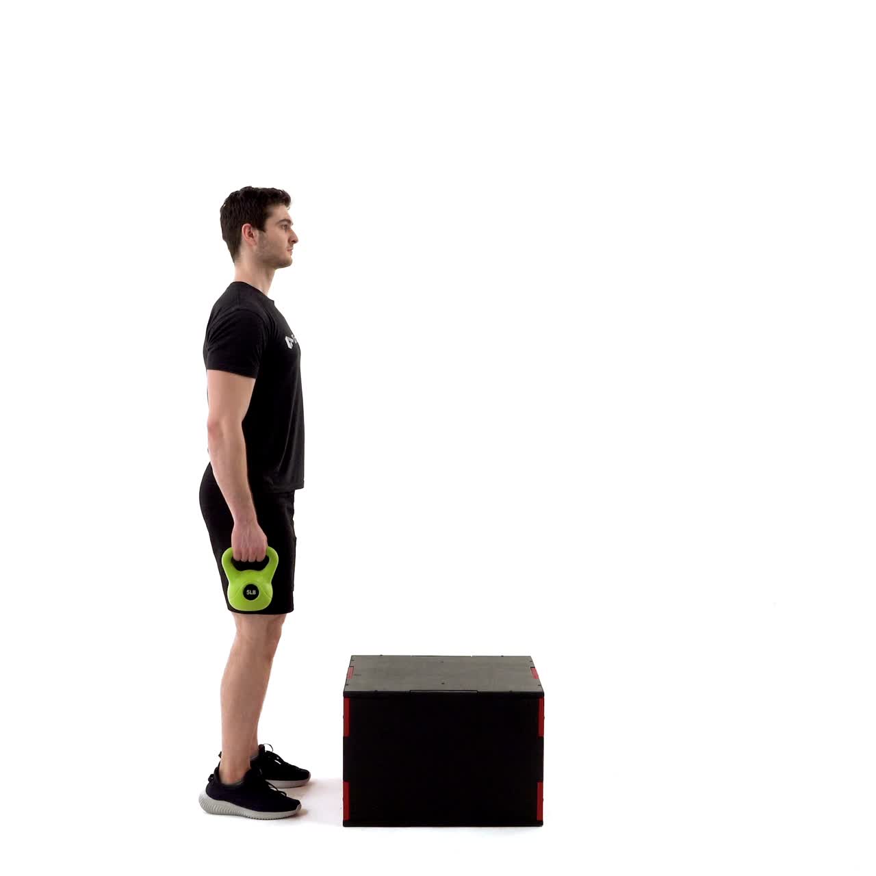 Kettlebell Step Up with trainwell