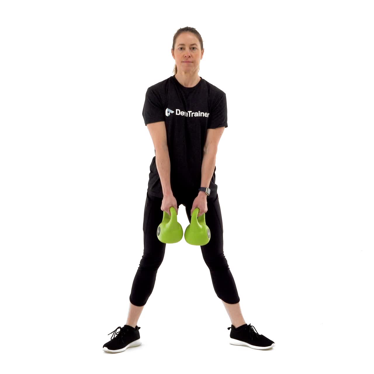 Kettlebell Sumo Deadlift with trainwell