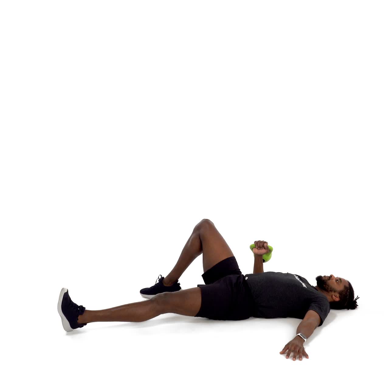 Single Kettlebell Turkish Get Up To Bridge with trainwell