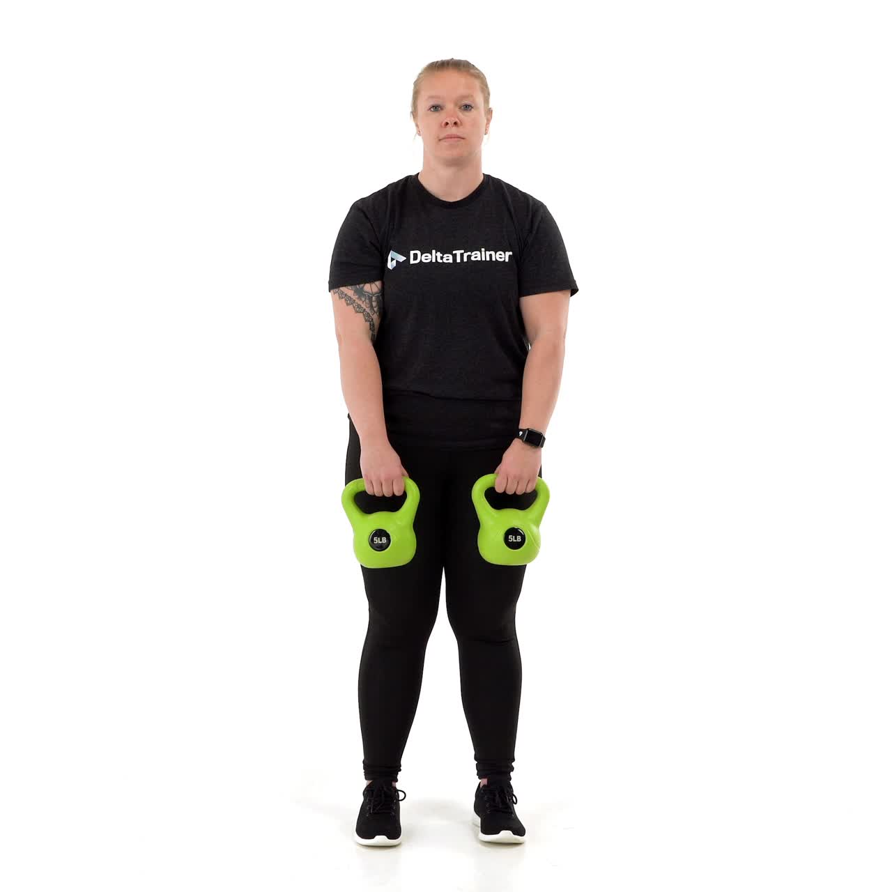 Kettlebell Upright Row with trainwell
