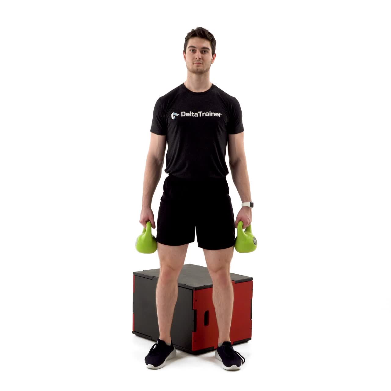 West Side Kettlebell Box Squat with trainwell