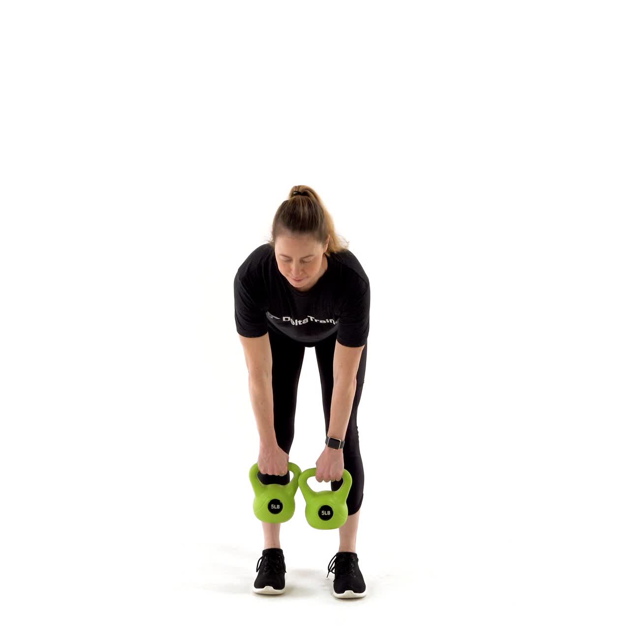 Kettlebell Wide Bent Over Row with trainwell