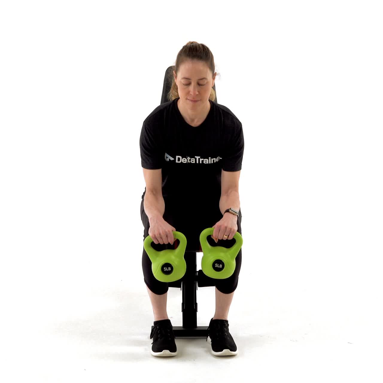 Kettlebell Wrist Curl Extension with trainwell