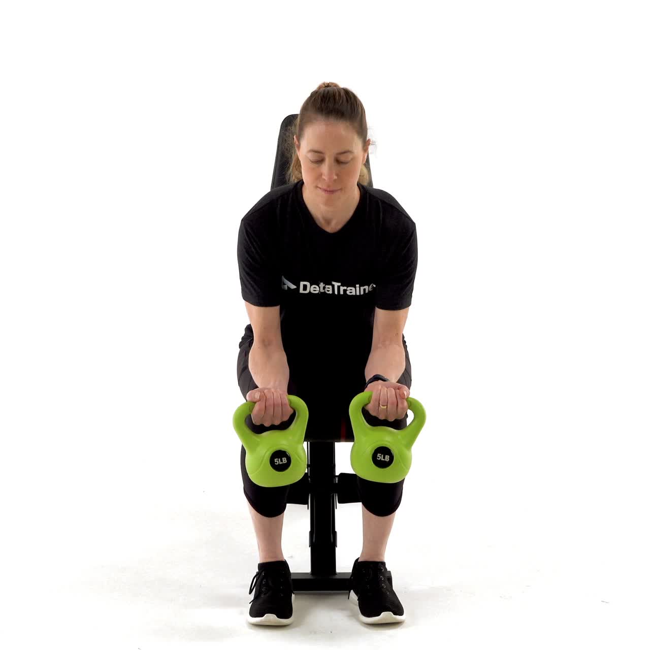 Kettlebell Wrist Curl Flexion with trainwell