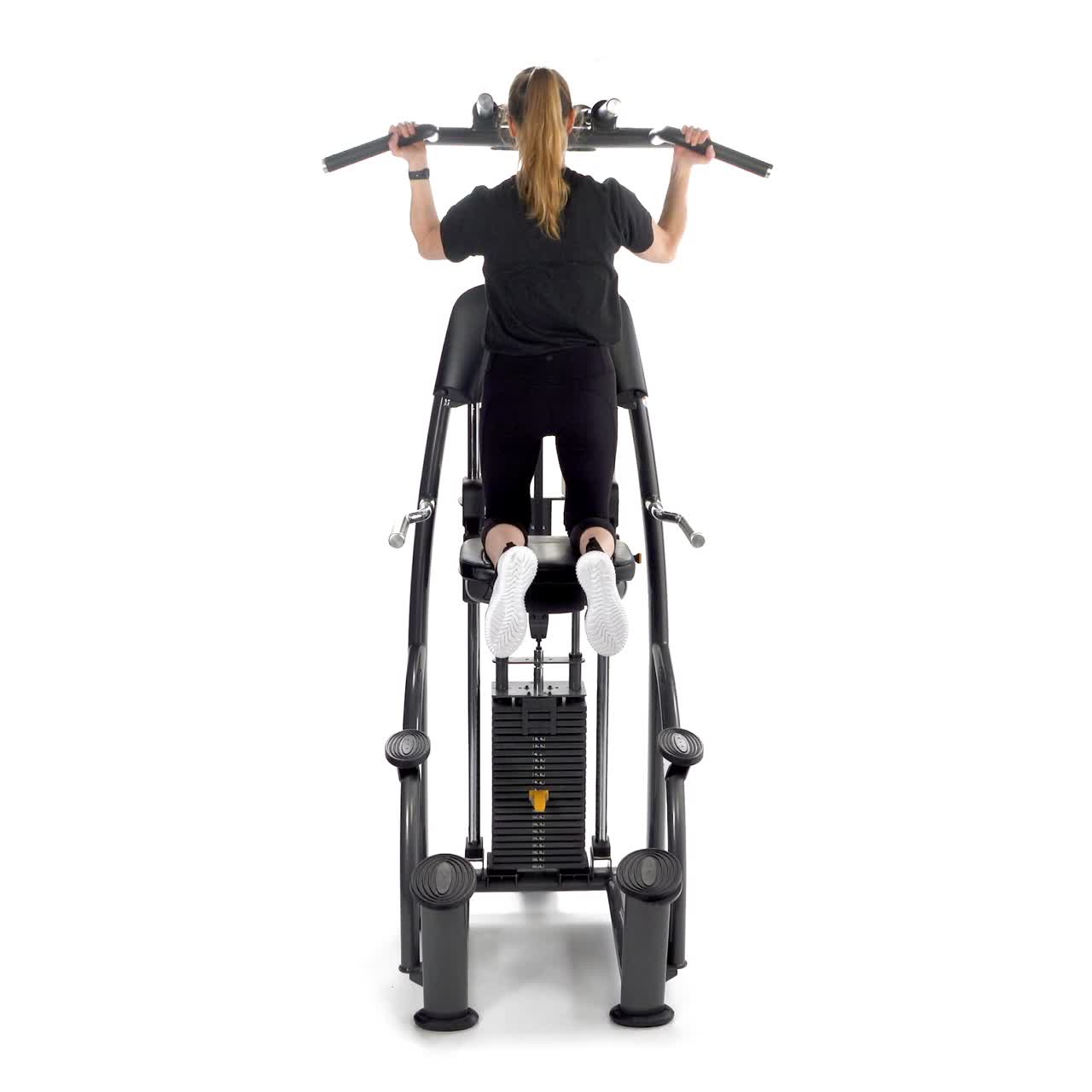 Machine Assisted Chin Up with trainwell