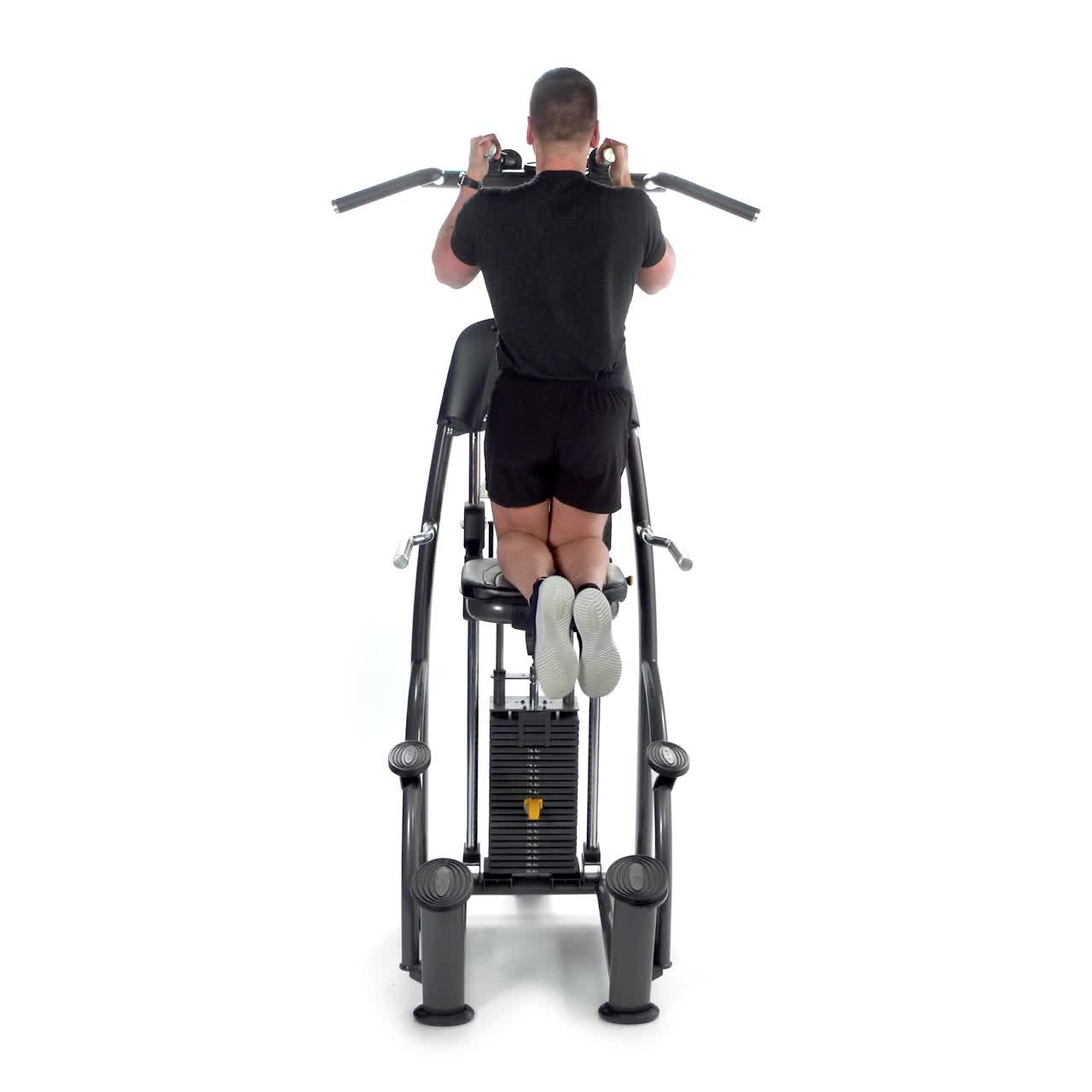 Assisted Hammer Pull Up with trainwell