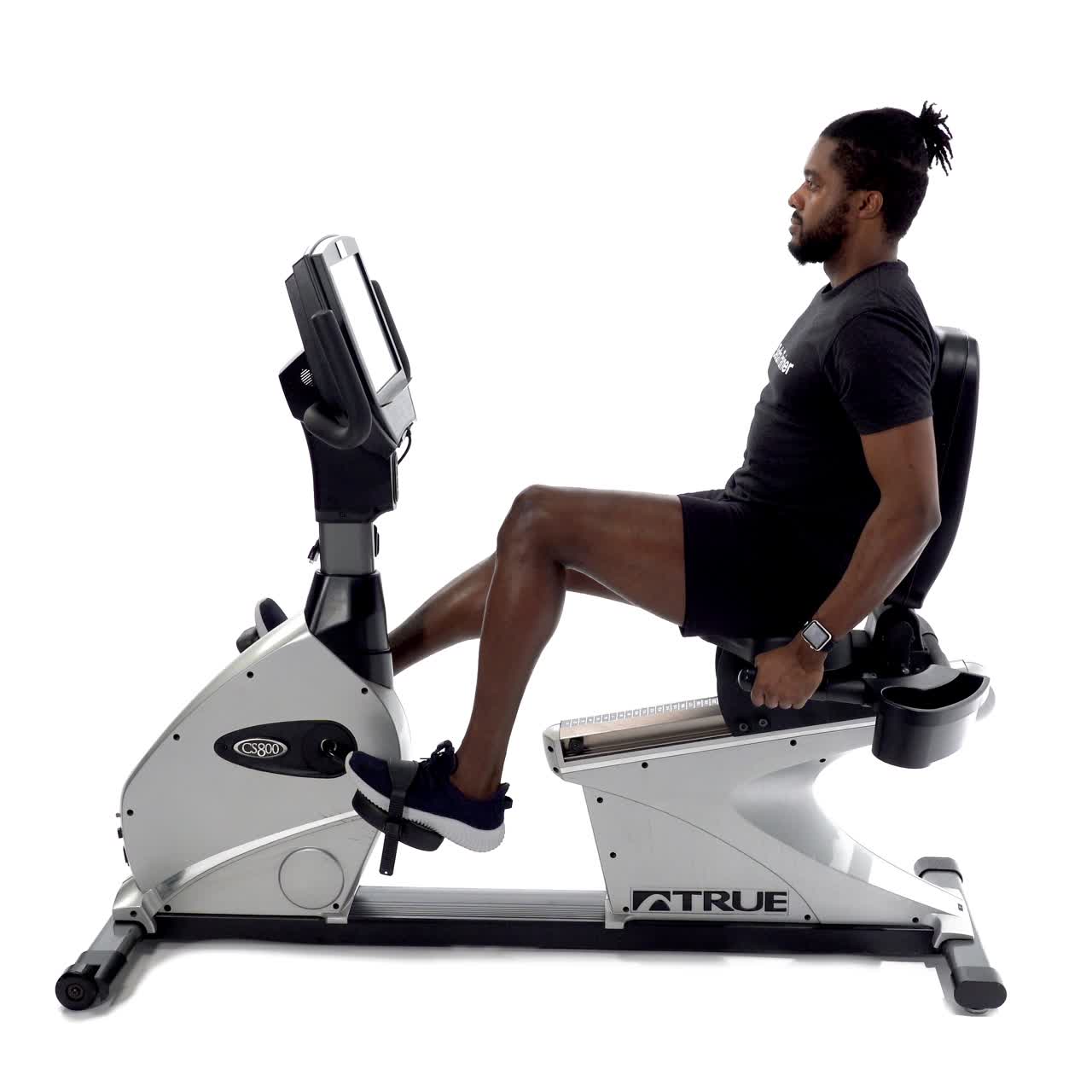 Recumbent Machine Bike with trainwell