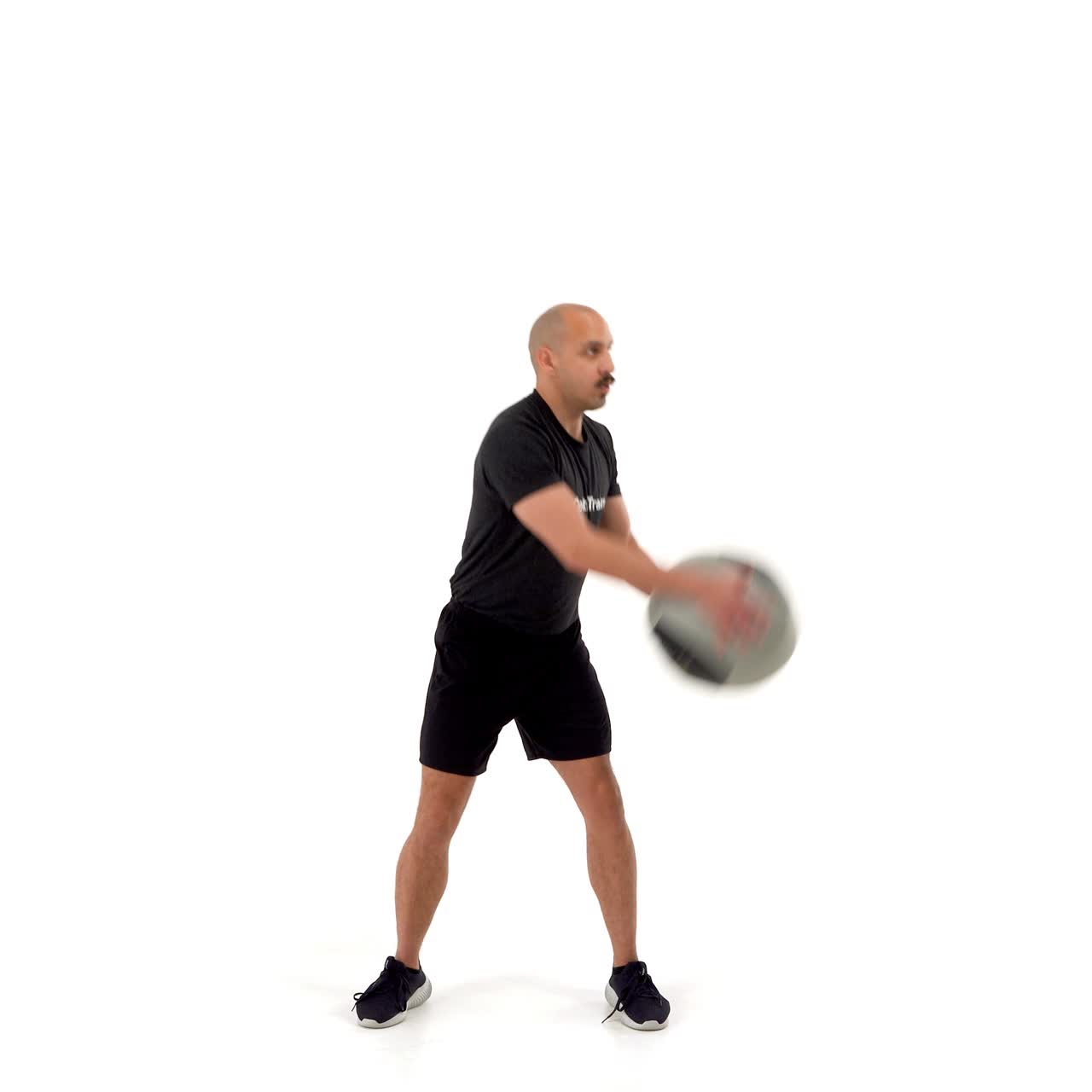 Med Ball Ball Rainbow Slam with trainwell
