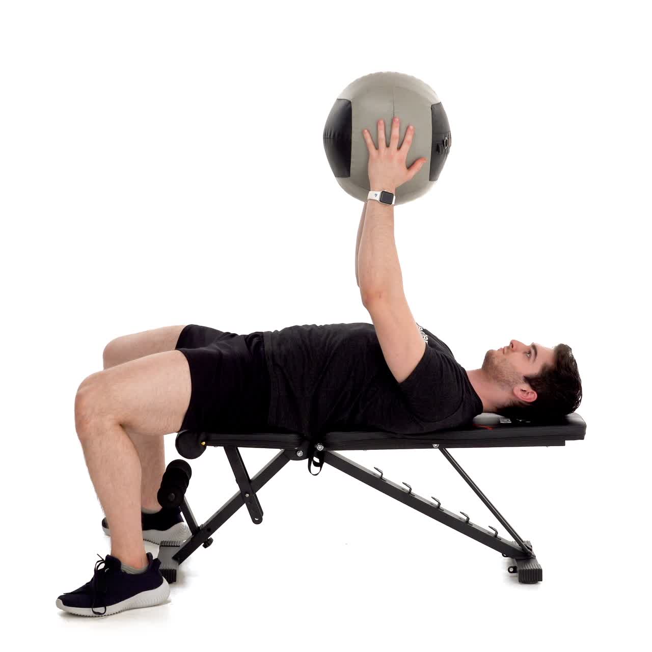 Med Ball Bench Press with trainwell