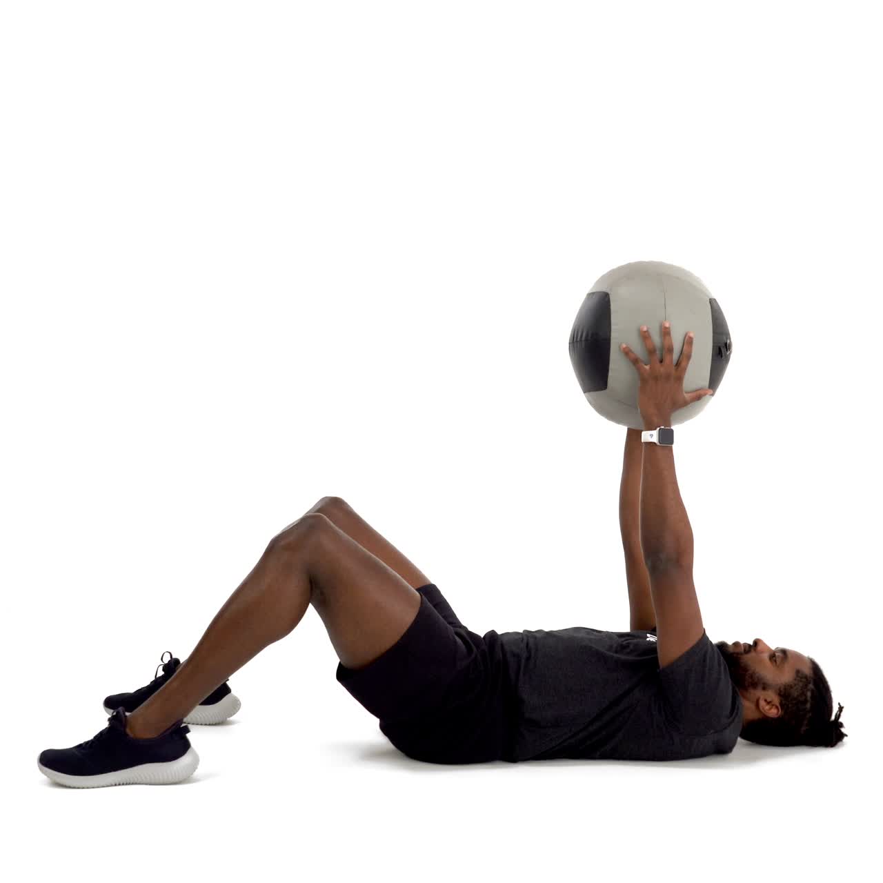 Med Ball Crunch with trainwell