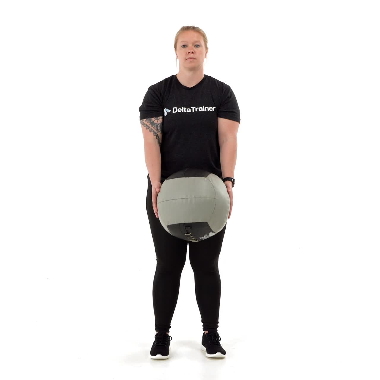 Med Ball Curl with trainwell
