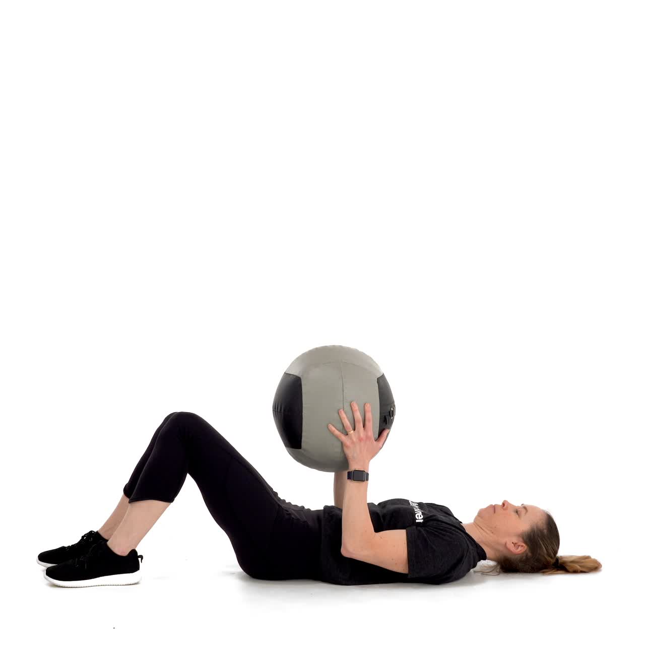 Med Ball Floor Press with trainwell