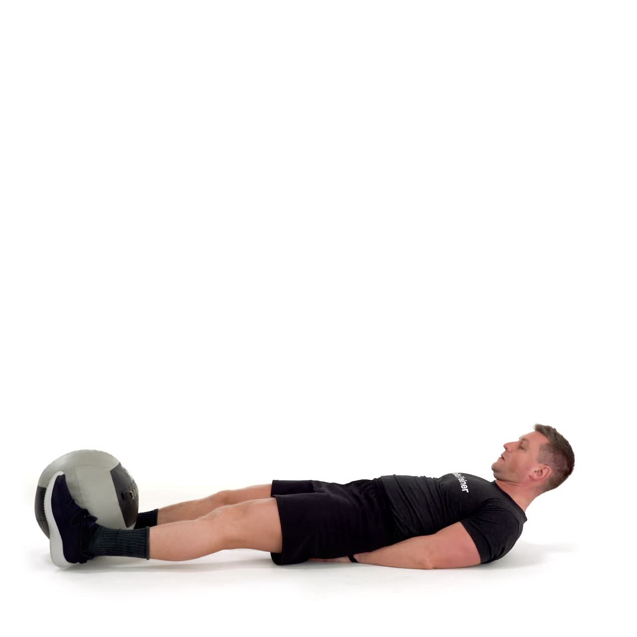 Med Ball Leg Raise with trainwell