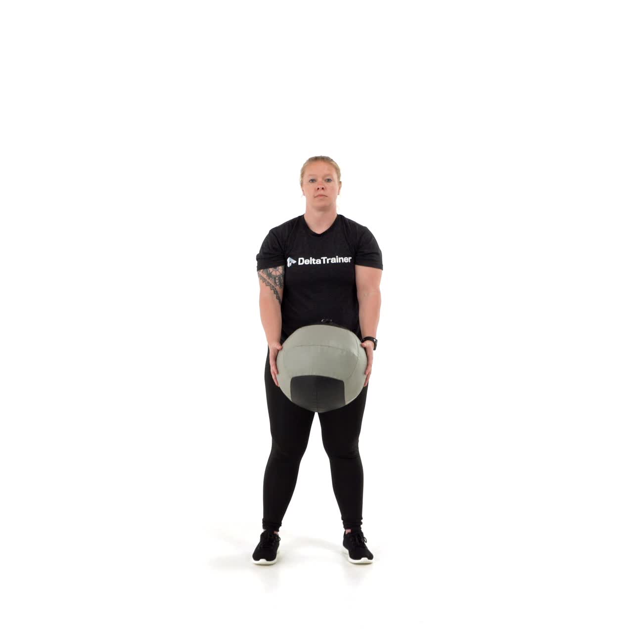 Med Ball Overhead Med Ball Slam with trainwell
