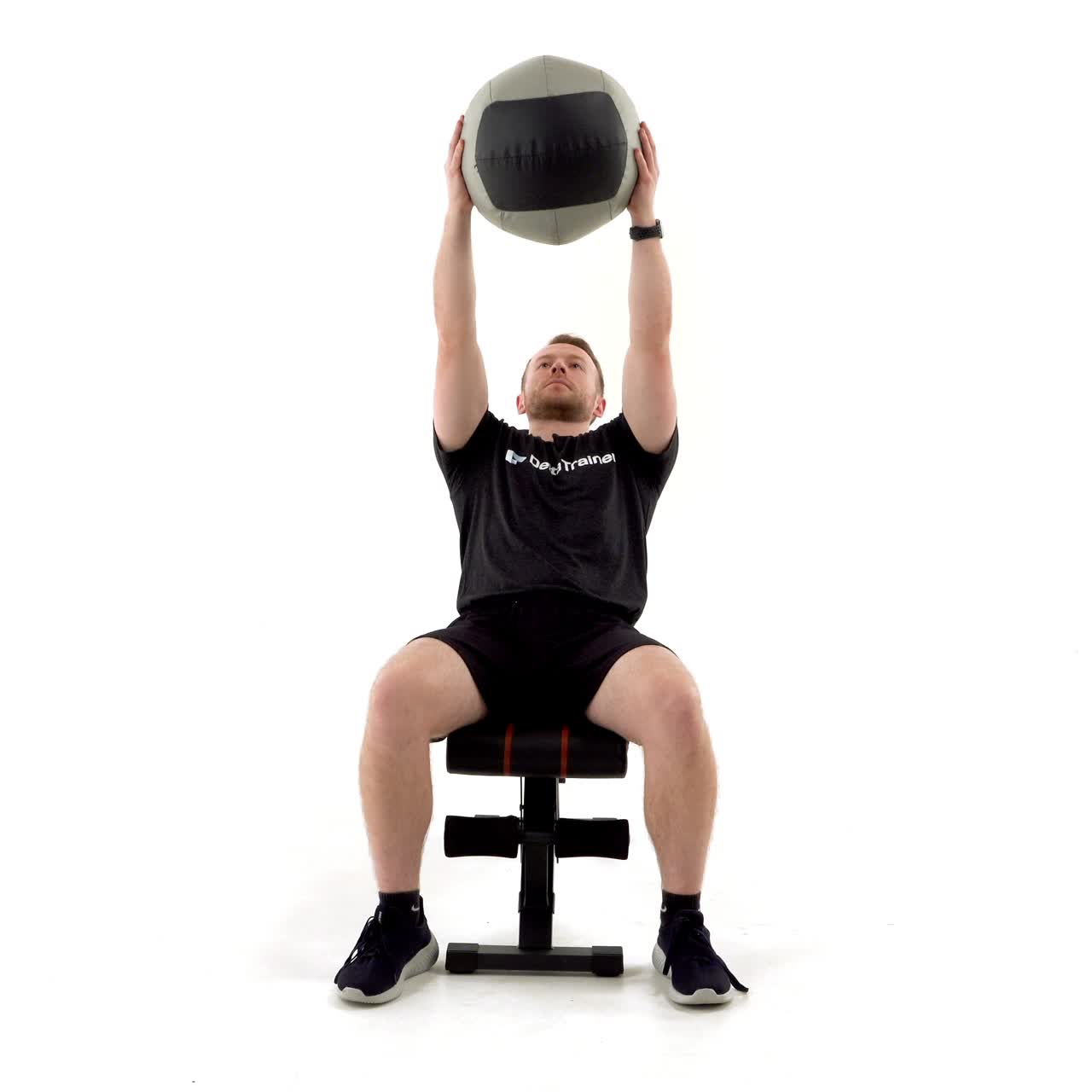 Med Ball Overhead Row with trainwell