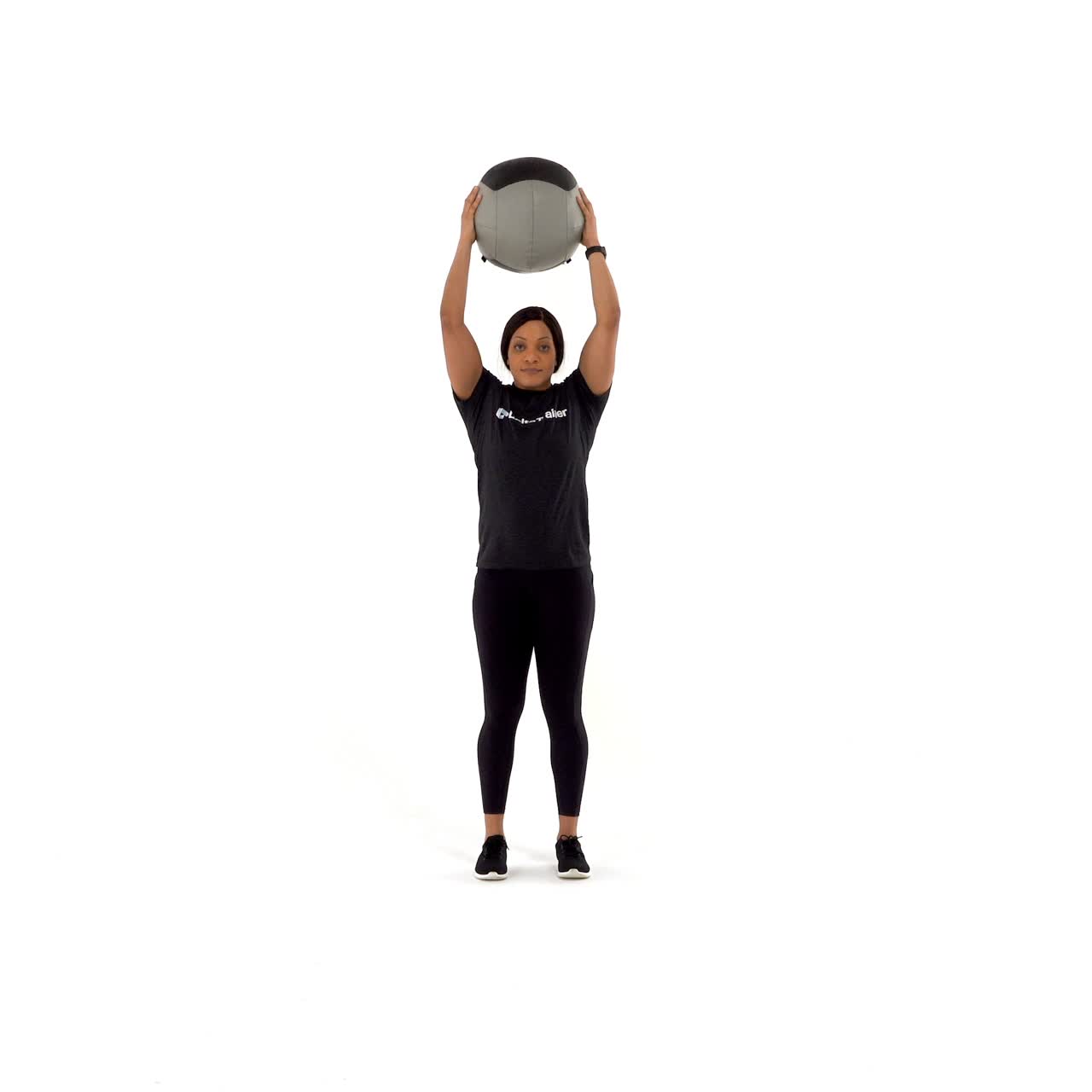 Med Ball Overhead Walk with trainwell