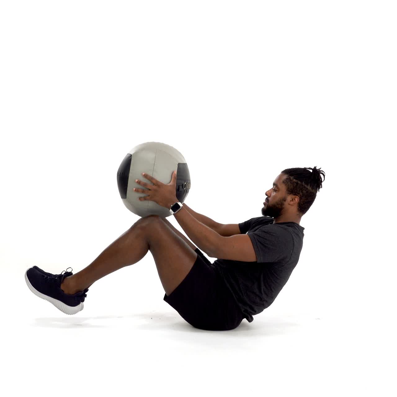 Med Ball Russian Twist with trainwell