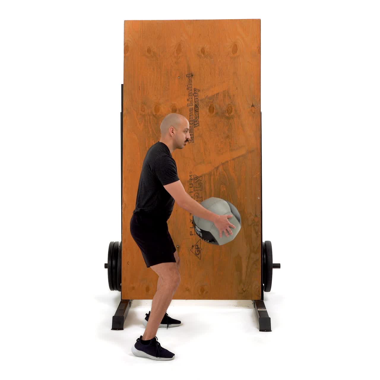 Med Ball Side Med Ball Slam with trainwell