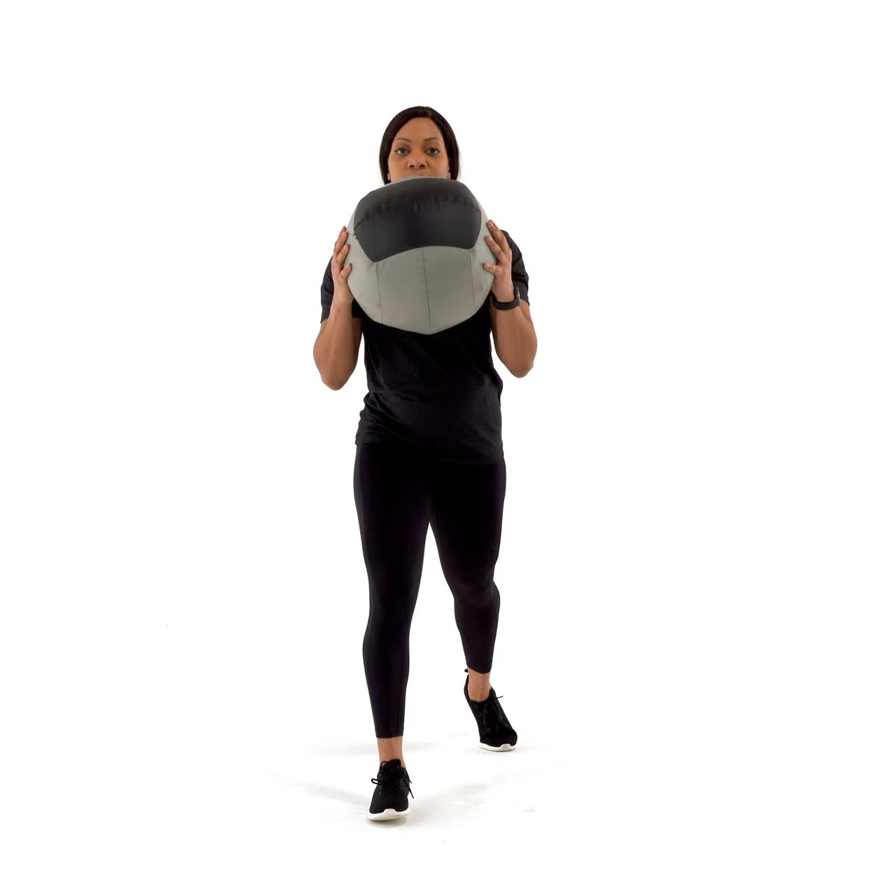 Med Ball Split Squat with trainwell