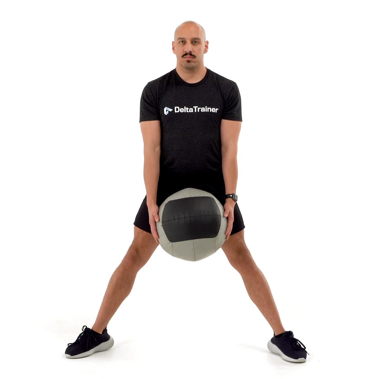 Med Ball Sumo Squat with trainwell