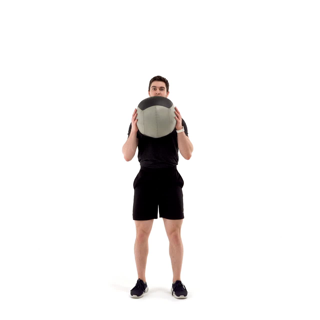 Med Ball Thruster with trainwell