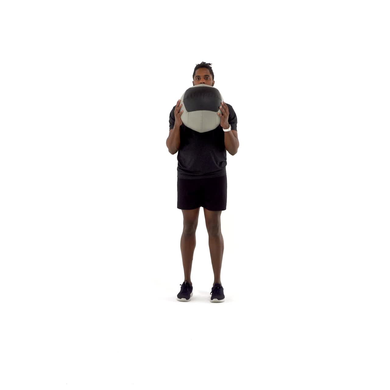 Med Ball Walking Lunge with trainwell