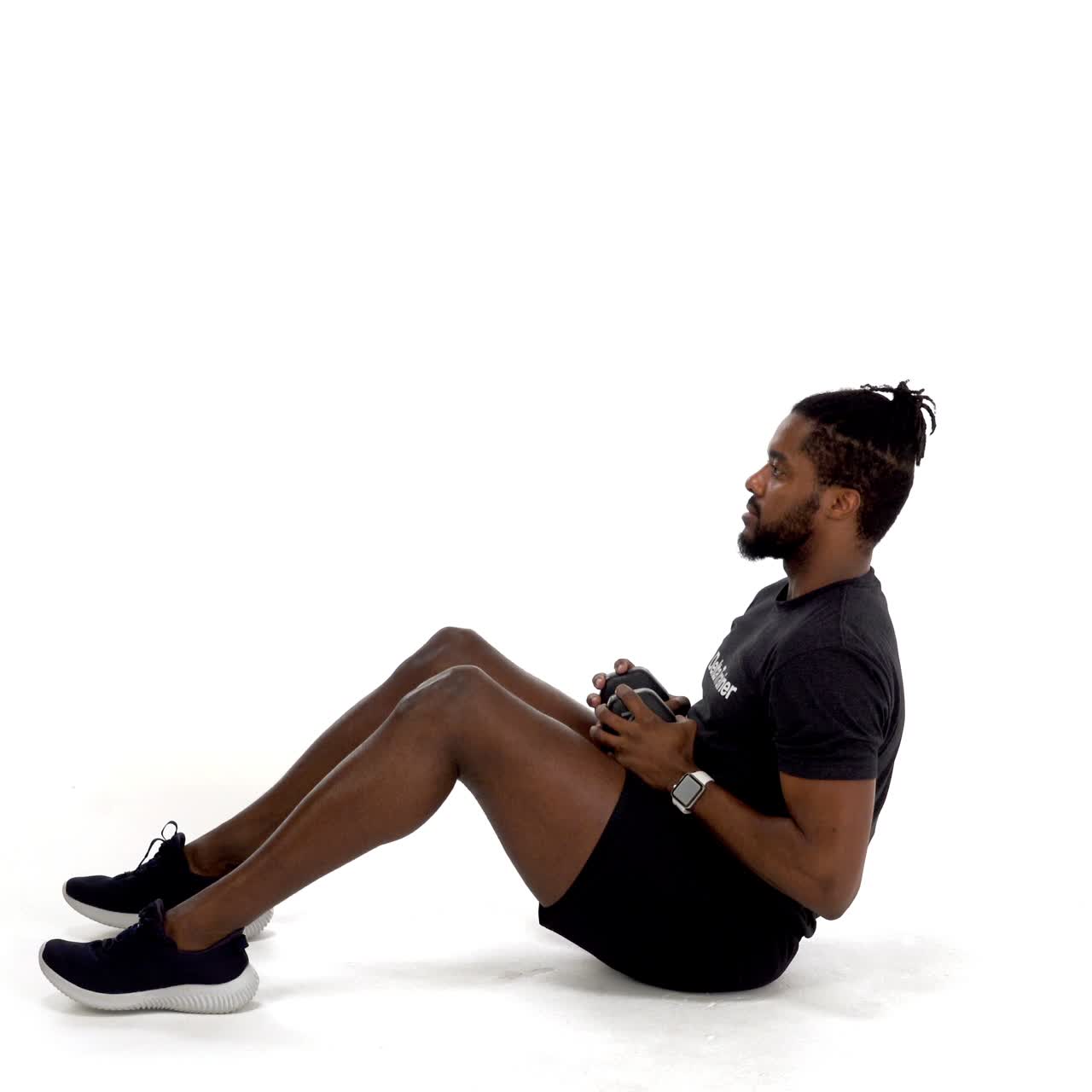 Seated Dumbbell Lumberjack with trainwell