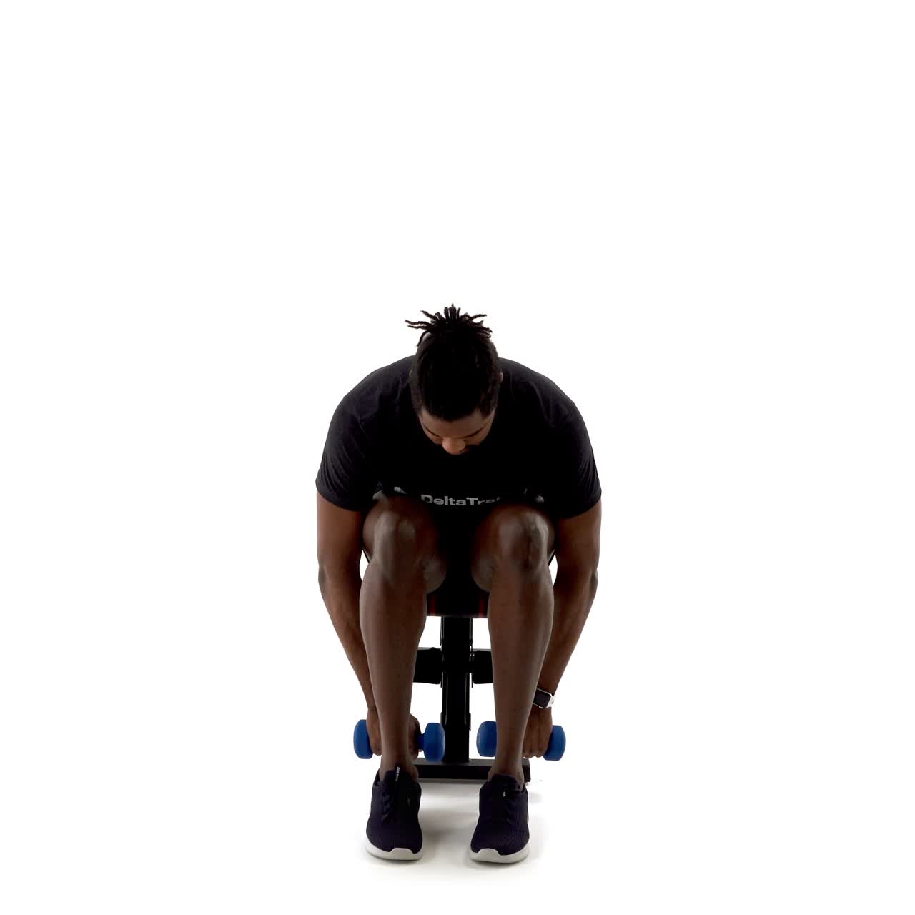 Seated Dumbbell Rear Delt T with trainwell
