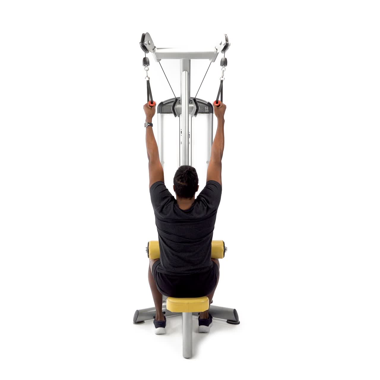 Hammer Lat Pulldown with trainwell