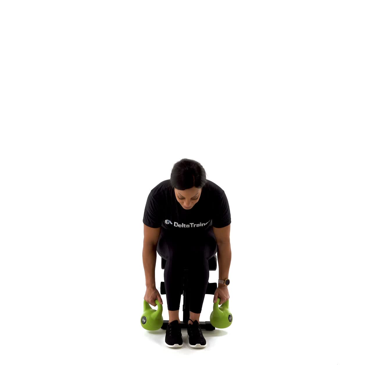 Seated Kettlebell Rear Delt T with trainwell