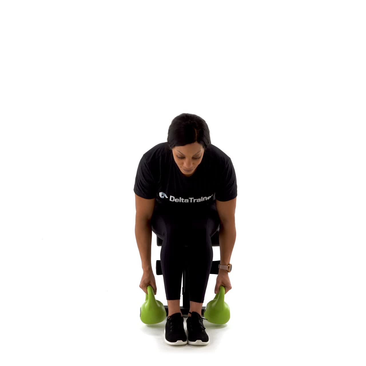Seated Kettlebell Reverse Fly with trainwell
