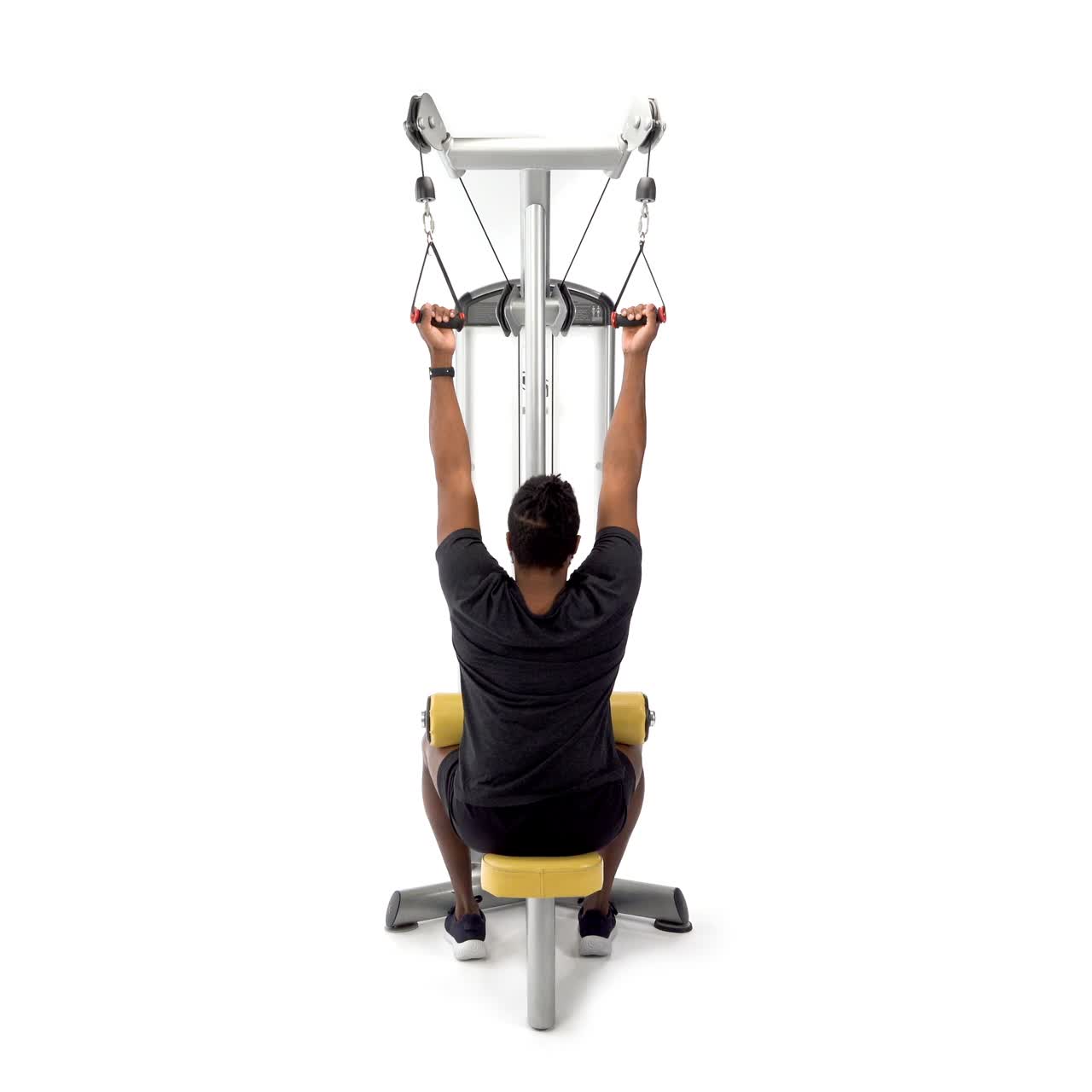 Underhand Lat Pulldown with trainwell