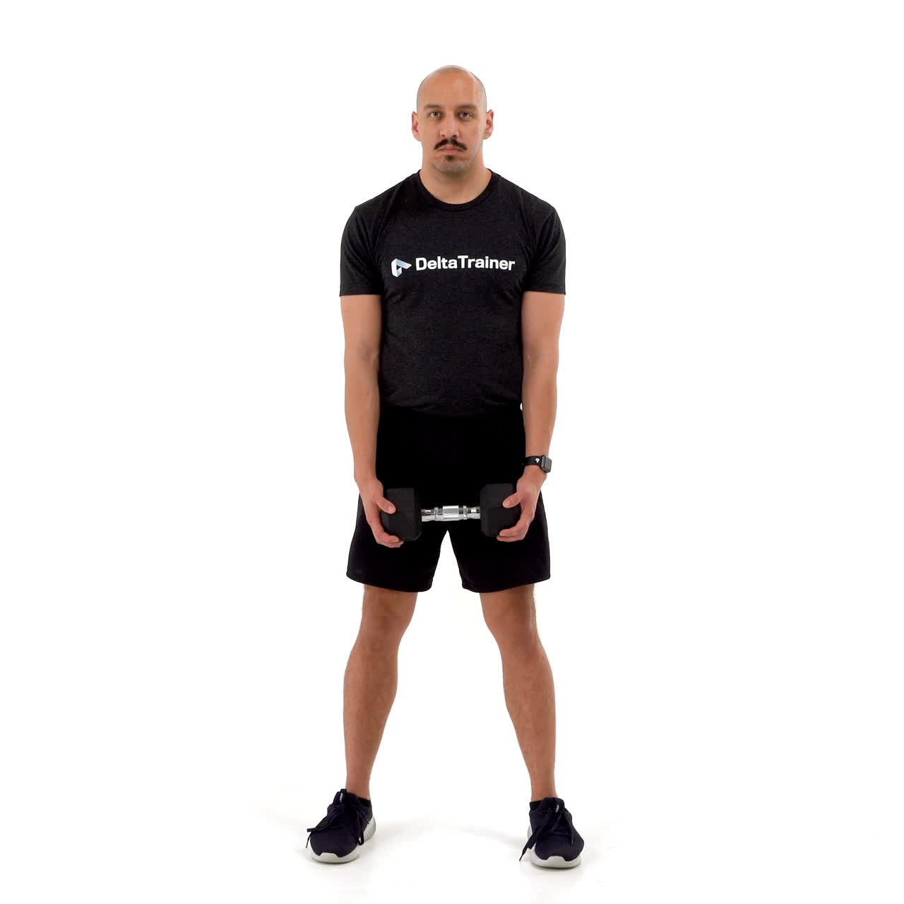 Single Dumbbell Deadlift with trainwell