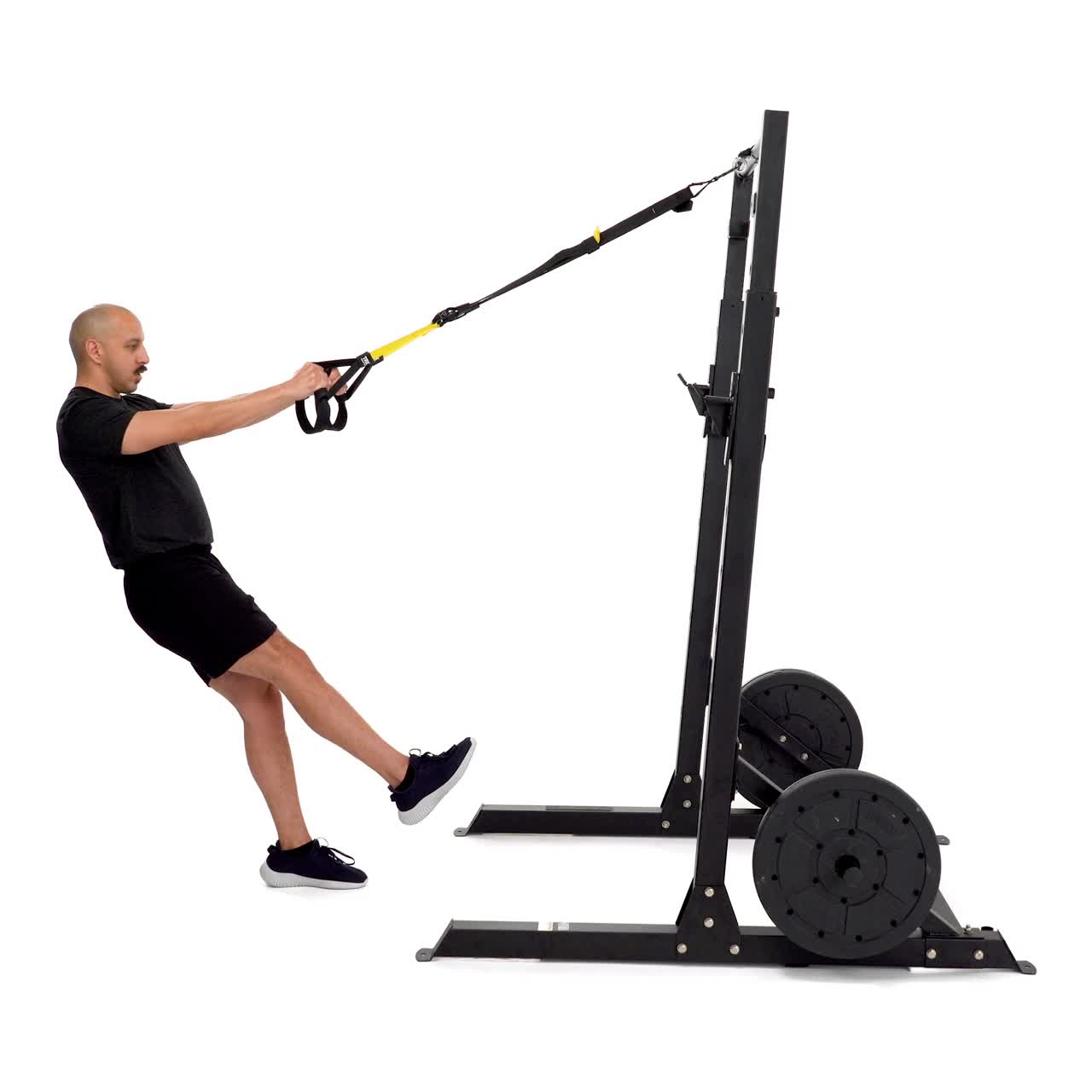 TRX Pistol Squat Jump with trainwell