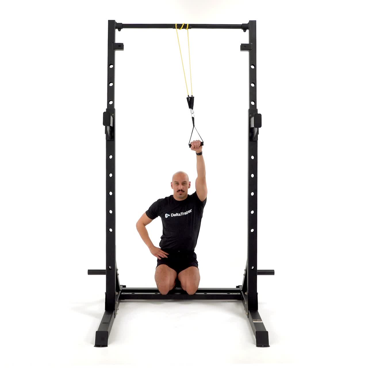Single Arm Band Lat Pulldown with trainwell